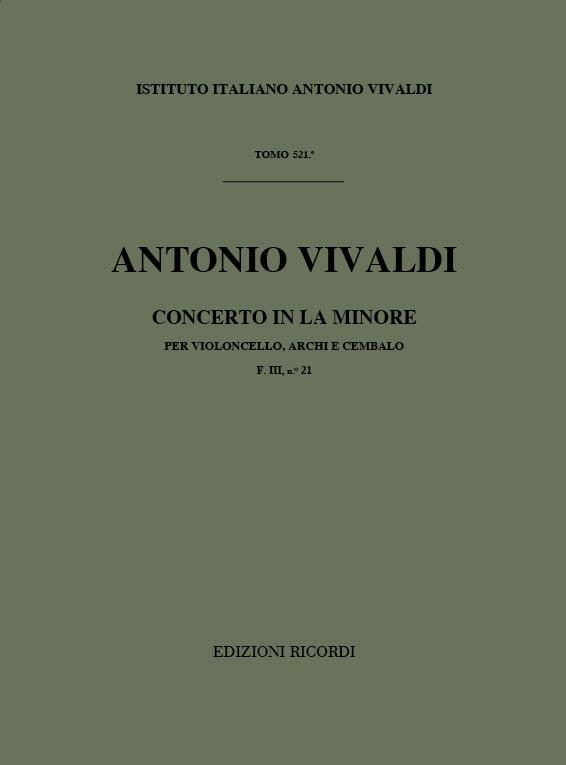 Concerto In La Min. RV 420